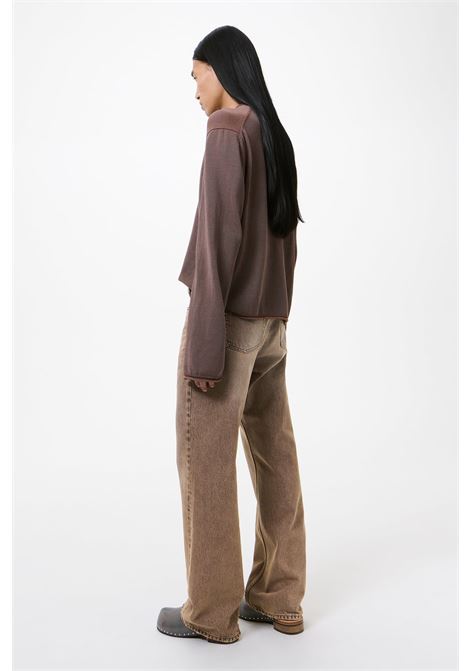 carlson cut jeans man brown OUR LEGACY | M2265CCL